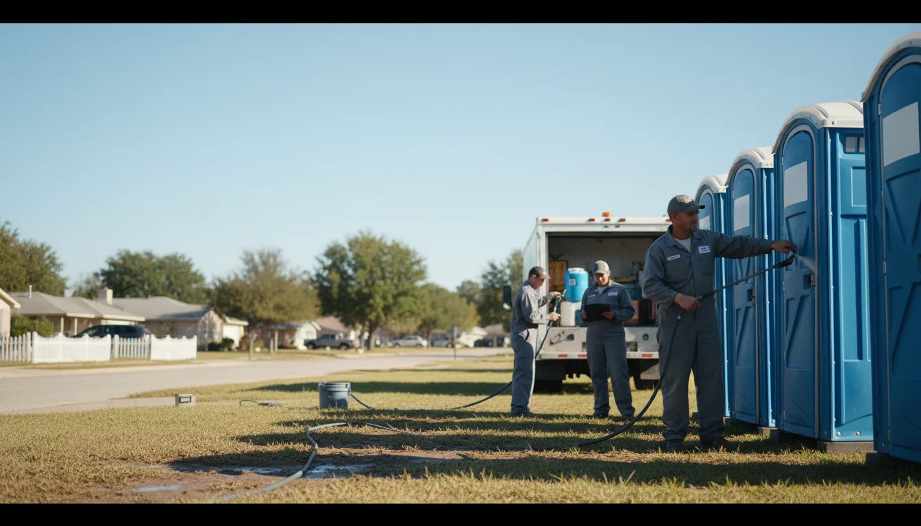 Long-Term Portable Toilet Rental in Ridgeway, NC near me